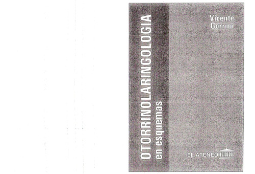 Otorrinolaringologia En Esquemas (Spanish Edition)