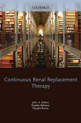 Continuous Renal Replacement Therapy (Pittsburgh Critical Care Medicine)