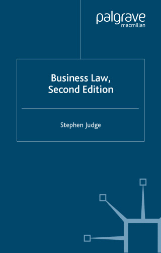 Business Law (Palgrave Law Masters)