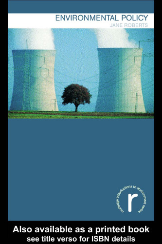 Environmental Policy (Routledge Introductions to Environment)