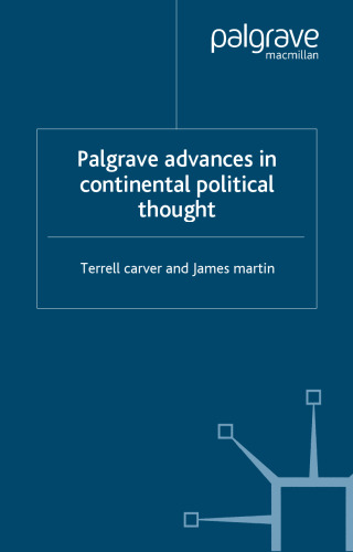 Palgrave Advances in Continental Political Thought (Palgrave Advances)