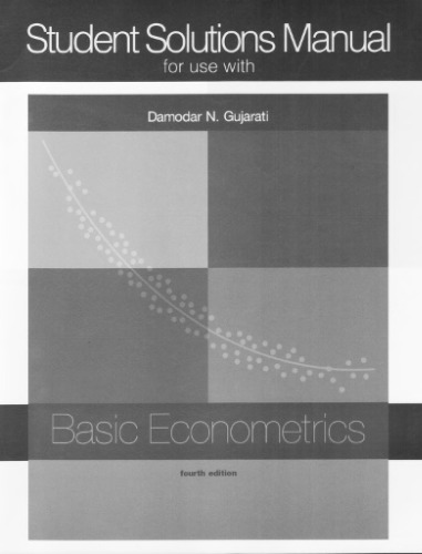 Student Solutions Manual t a Basic Econometrics