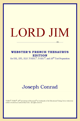 Lord Jim (Webster's French Thesaurus Edition)