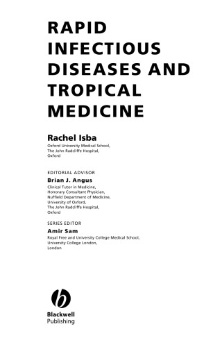 Rapid Infectious Diseases and Tropical Medicine (Rapid)