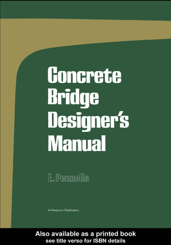 Concrete Bridge Designer's Manual