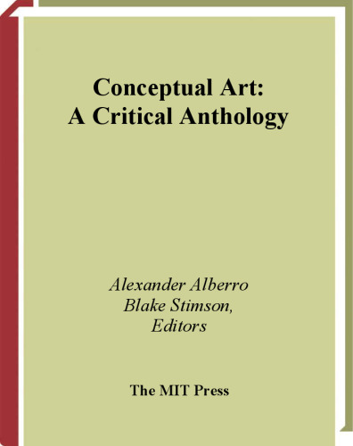 Conceptual Art: A Critical Anthology