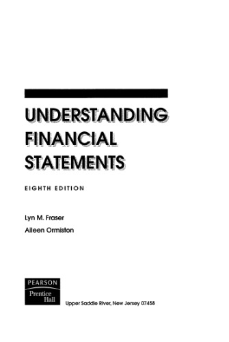 Understanding Financial Statements (8th Edition)