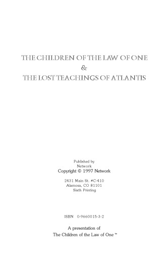 The Lost Teachings of Atlantis