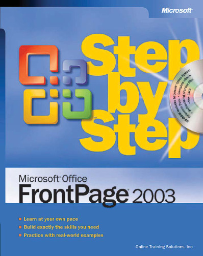 Microsoft Office Frontpage 2003 Step by Step