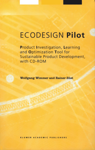 ECODESIGN Pilot: Product Investigation, Learning and Optimization Tool for Sustainable Product Development