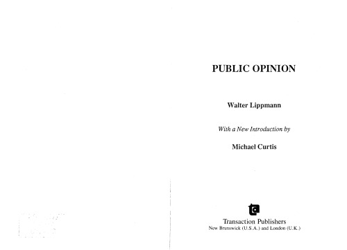 Public Opinion