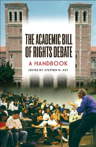 The Academic Bill of Rights Debate: A Handbook