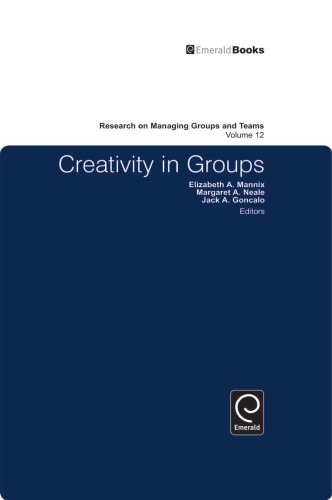 Research on Managing Groups and Teams: Creativity in Groups (Research on Managing Groups & Teams)