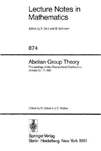 Abelian Group Theory