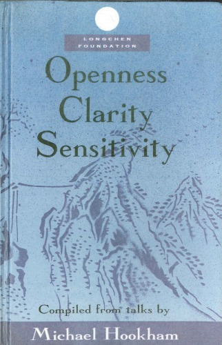 Openness Clarity Sensitivity