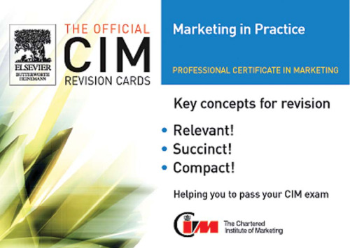 CIM Revision card:  Marketing in Practice (Cim Revision Card)