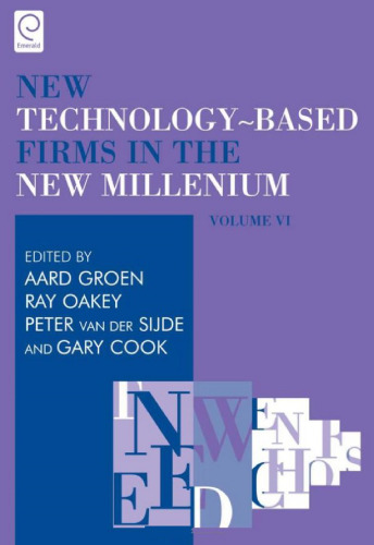 New Technology-Based Firms in the New Millennium, Volume 6