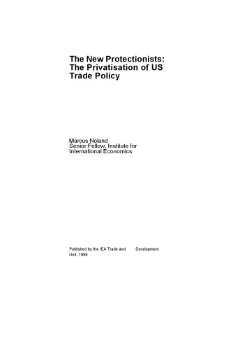 The New Protectionists