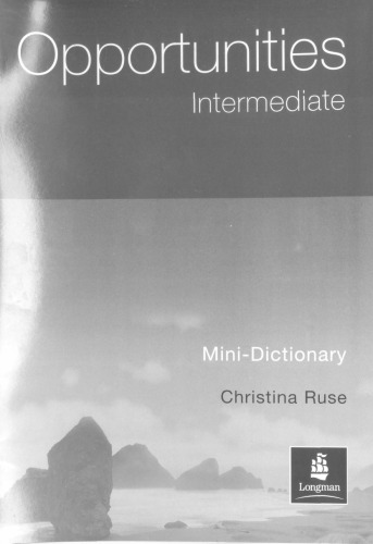 Opportunities Intermediate Mini-Dictionary