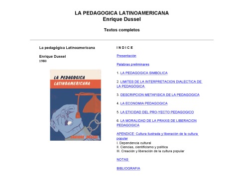 La pedagogica latinoamericana