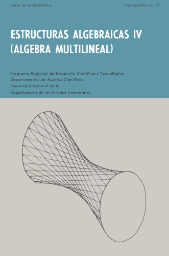 Estructuras Algebraicas IV  OEA