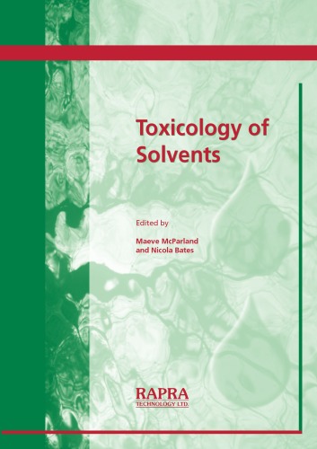 Toxicology of Solvents