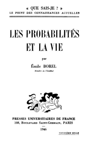 Les probabilités et la vie