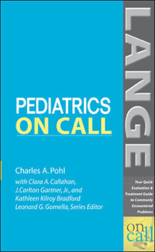 Pediatrics On Call (LANGE On Call)