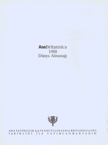 Ana Britannica 1988 Dünya Almanağı