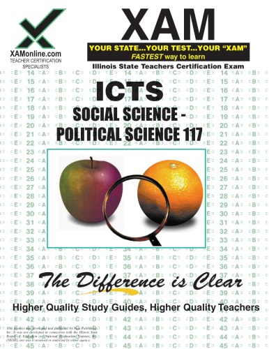 ICTS Social Science-Political Science 117 Teacher Certification, 2nd Edition (XAM ICTS)