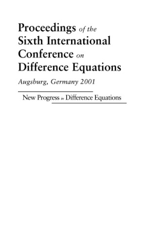 Proc. 6th Conference on Difference Equations