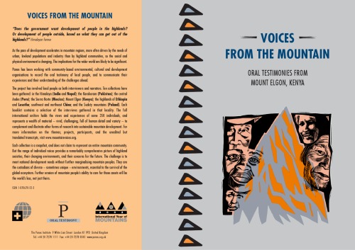 Voices from the Mountain - Oral Testimonies from Mount Elgon, Kenya