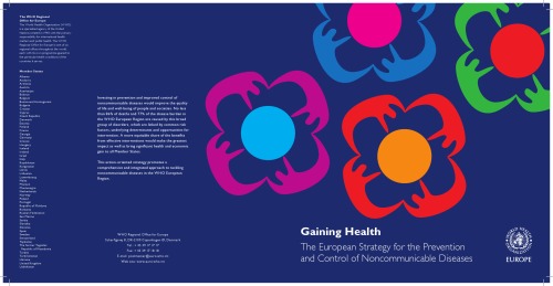 Gaining health. The European strategy for the prevention and control of noncommunicable diseases.