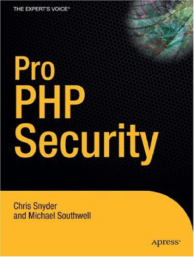 Pro PHP Security