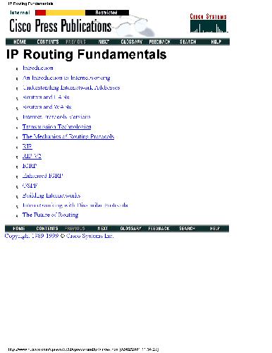 IP Routing Fundamentals