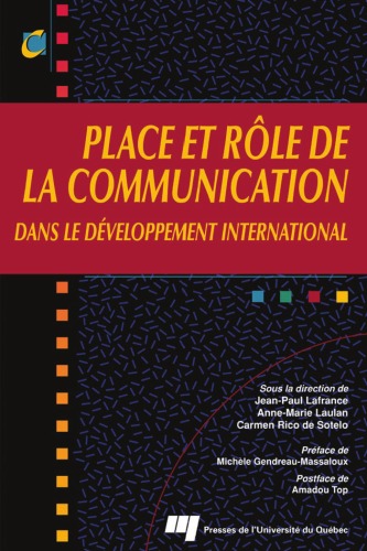 Place et rôle de la communication dans le développement international