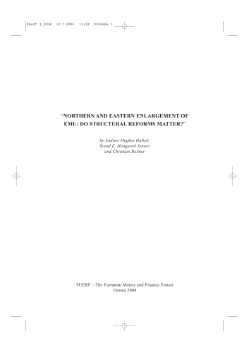 Northern and Eastern Enlargement of EMU: Do Structural Reforms Matter?