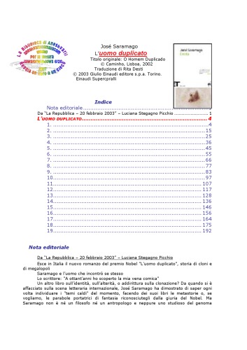L'uomo duplicato