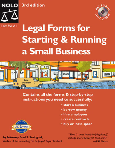 Legal forms for starting & running a small business