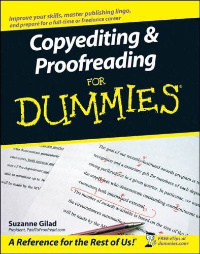 Copyediting and Proofreading for Dummies