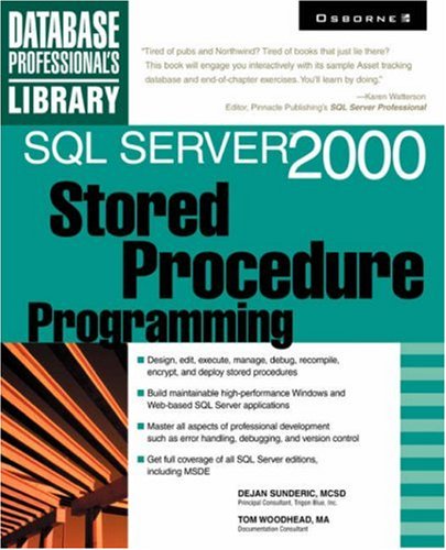 SQL Server 2000 Stored Procedure Programming