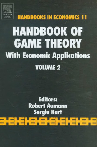 Handbook of game theory with economic applications,