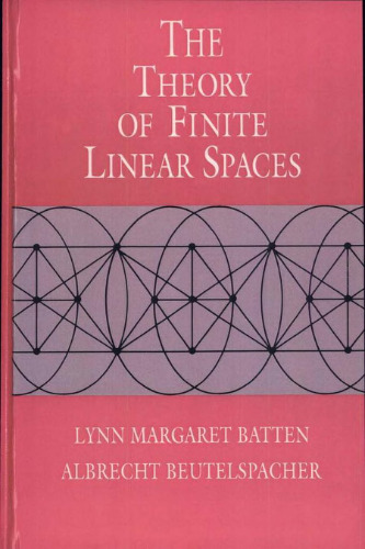 The theory of finite linear spaces