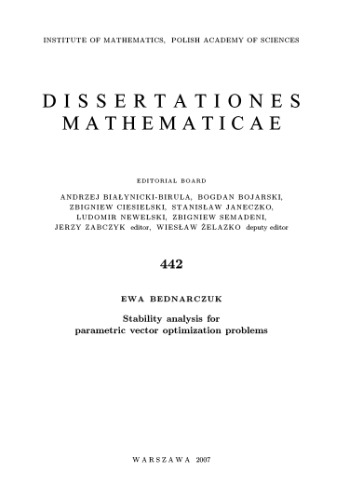 Stability analysis for parametric vector optimization problems