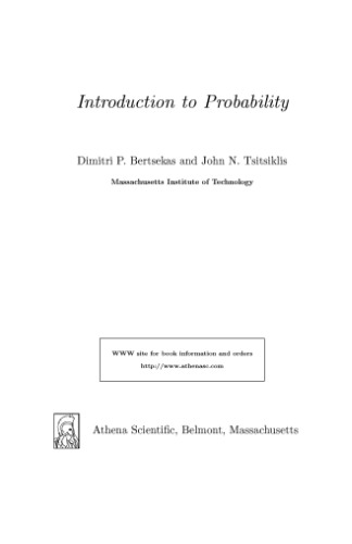 Introduction to probability