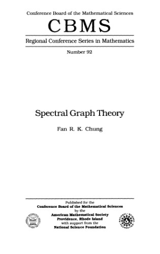 Spectral graph theory