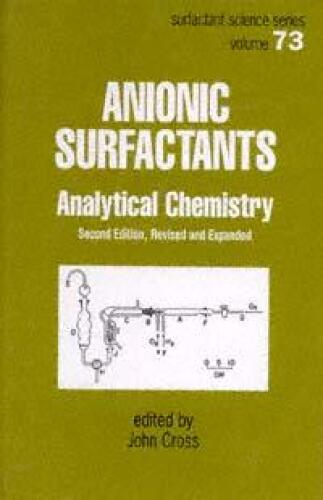 Anionic Surfactants: Analytical Chemistry