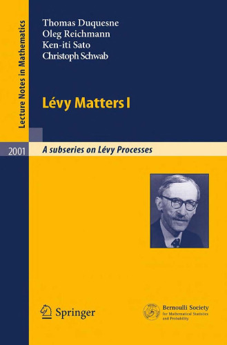 Lévy Matters I: Recent Progress in Theory and Applications: Foundations, Trees and Numerical Issues in Finance