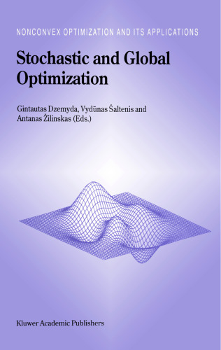 Stochastic and global optimization