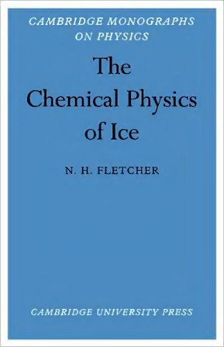 The chemical physics of ice